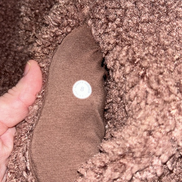 Lululemon Warmth Restore Long Sherpa Pullover Bold Beige - Picture 6 of 8